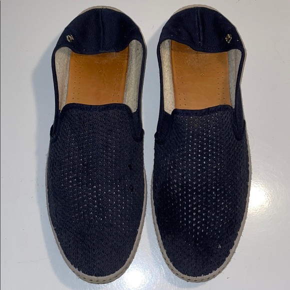 Rivieras Leisure Navy Blue Perforated Espadrilles main image 14